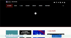 Desktop Screenshot of florbal-svitavy.cz